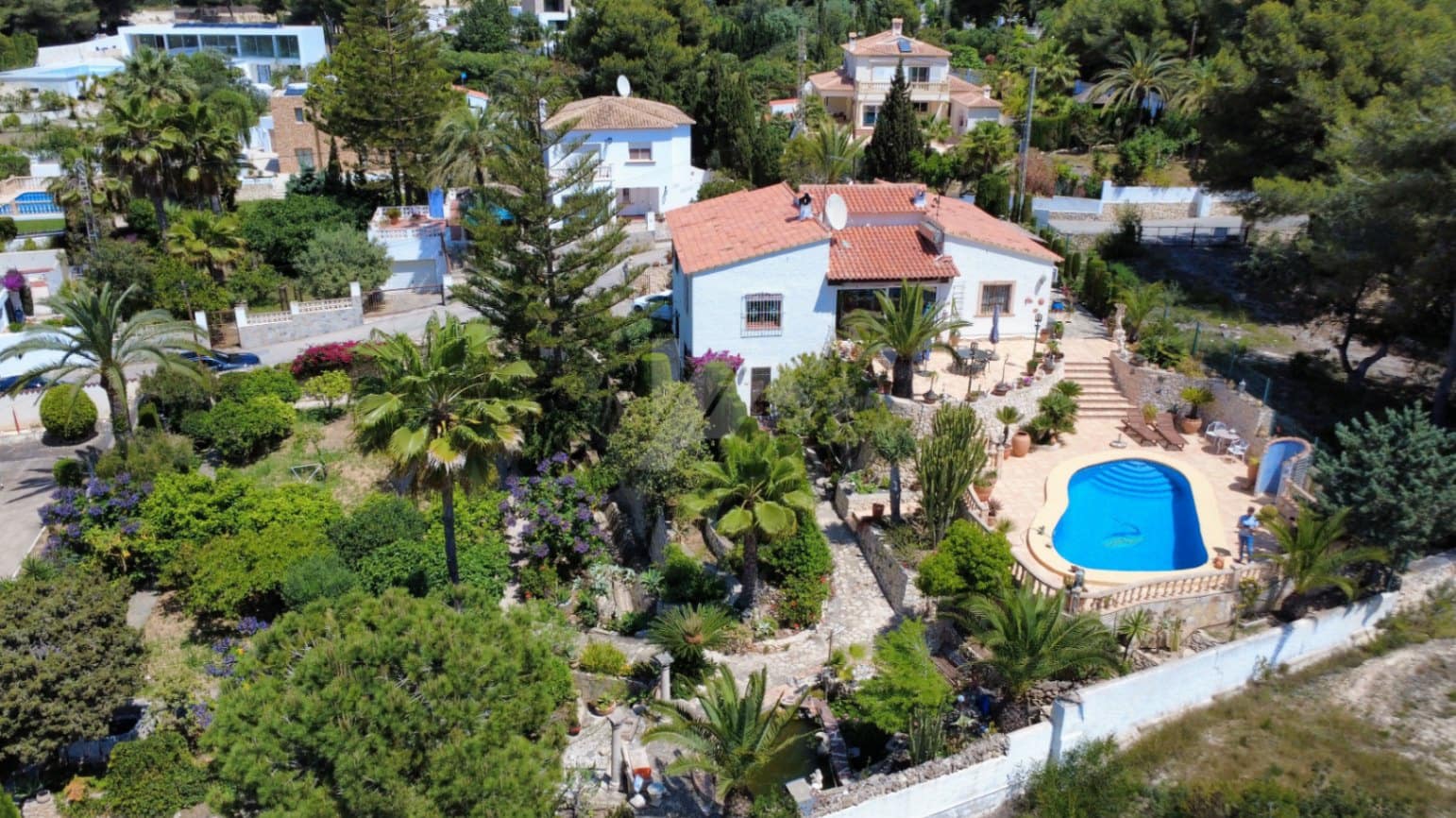 3 sypialnia Willa na sprzedaż w Moraira z basenem garażem - 820 000 € (Ref: 10016885)