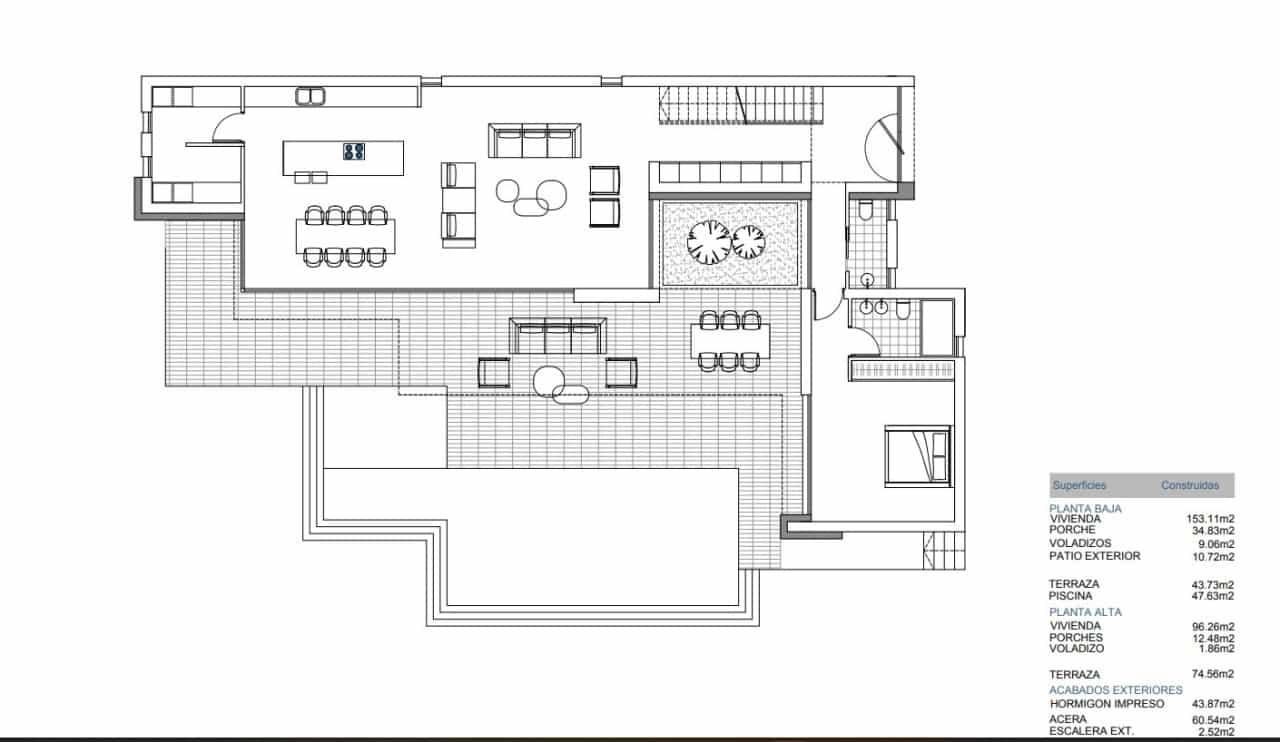 Chalet de 4 habitaciones en Moraira en venta con piscina garaje - 1.150.000 € (Ref: 6910612)