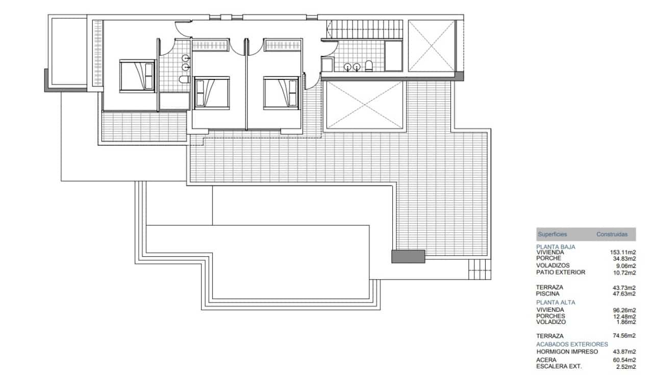 Chalet de 4 habitaciones en Moraira en venta con piscina garaje - 1.150.000 € (Ref: 6910612)