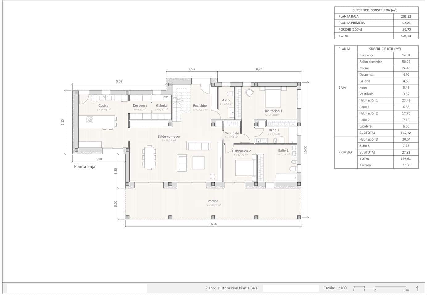 3 sypialnia Willa na sprzedaż w Benissa z basenem garażem - 1 650 000 € (Ref: 7818616)
