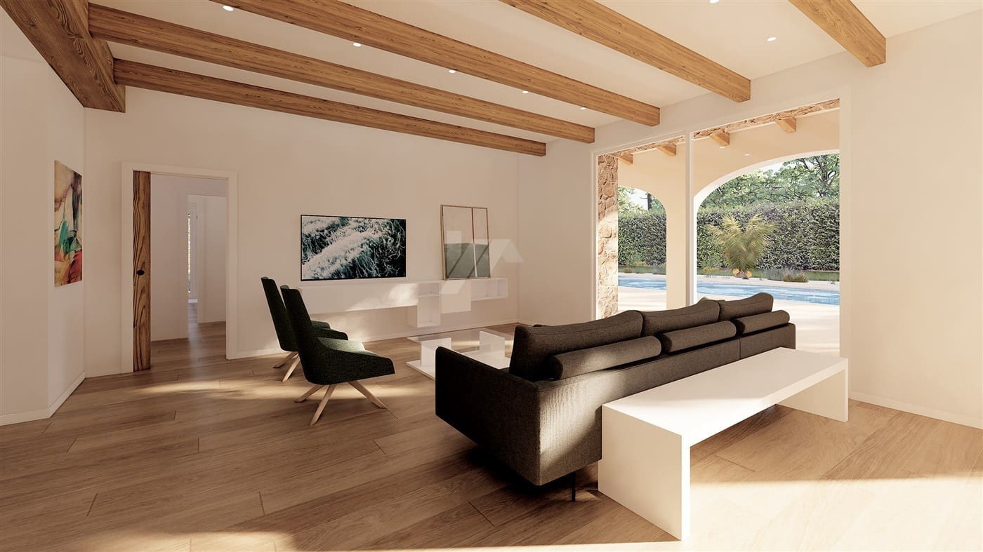 3 sypialnia Willa na sprzedaż w Benissa z basenem garażem - 1 650 000 € (Ref: 7818616)