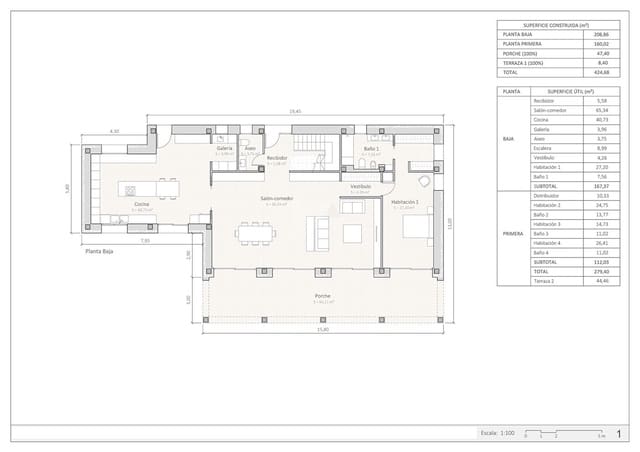 4 Zimmer Villa zu verkaufen in Benissa mit Pool Garage - 2.275.000 € (Ref: 7818617)