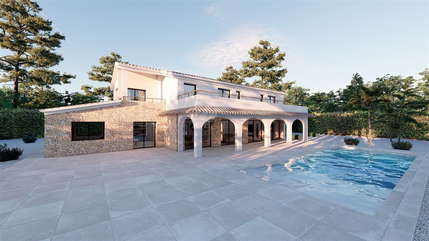 4 Zimmer Villa zu verkaufen in Benissa mit Pool Garage - 2.275.000 € (Ref: 7818617)