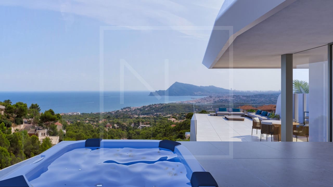 4 bedroom Villa for sale in Altea with pool garage - € 2,250,000 (Ref: 7857736)