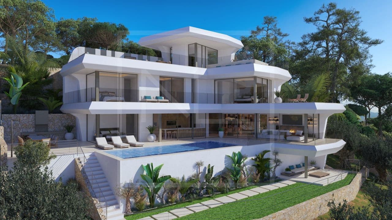 4 bedroom Villa for sale in Altea with pool garage - € 2,250,000 (Ref: 7857736)