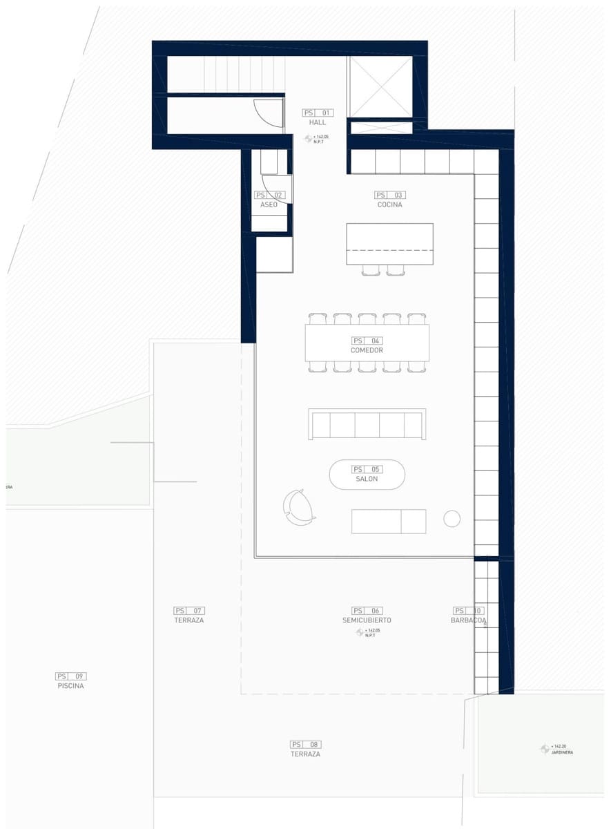 4 soveværelse Villa til salg i Benissa med swimmingpool - € 2.300.000 (Ref: 8353366)