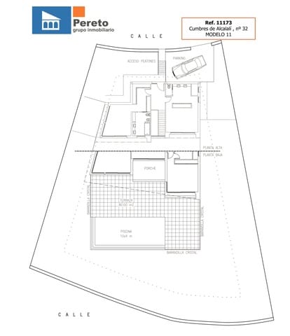 4 sypialnia Willa na sprzedaż w Alcalalí / Alcanalí z basenem garażem - 823 809 € (Ref: 8661072)