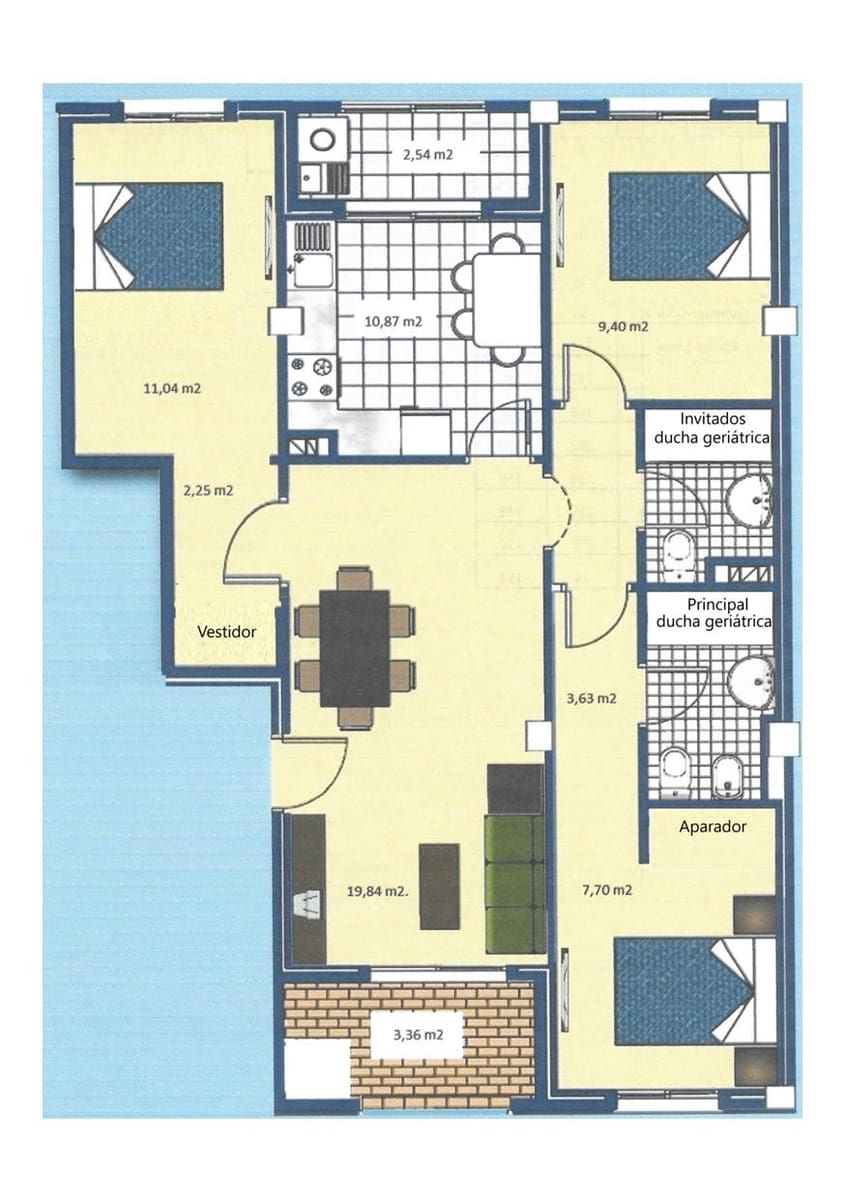 3 soveværelse Lejlighed til salg i Chirles med garage - € 199.999 (Ref: 8969340)