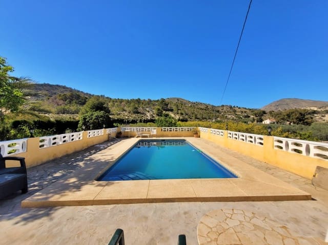3 chambre Finca/Maison de Campagne à vendre à La Villajoyosa / Vila Joiosa avec piscine garage - 320 000 € (Ref: 8971685)