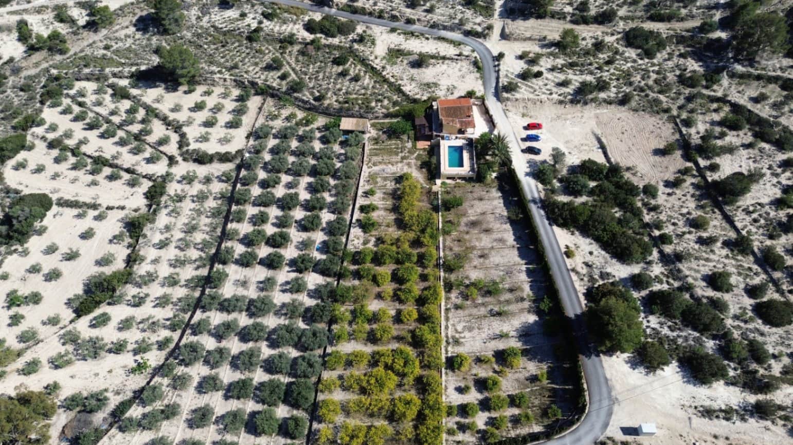 3 chambre Finca/Maison de Campagne à vendre à La Villajoyosa / Vila Joiosa avec piscine garage - 320 000 € (Ref: 8971685)