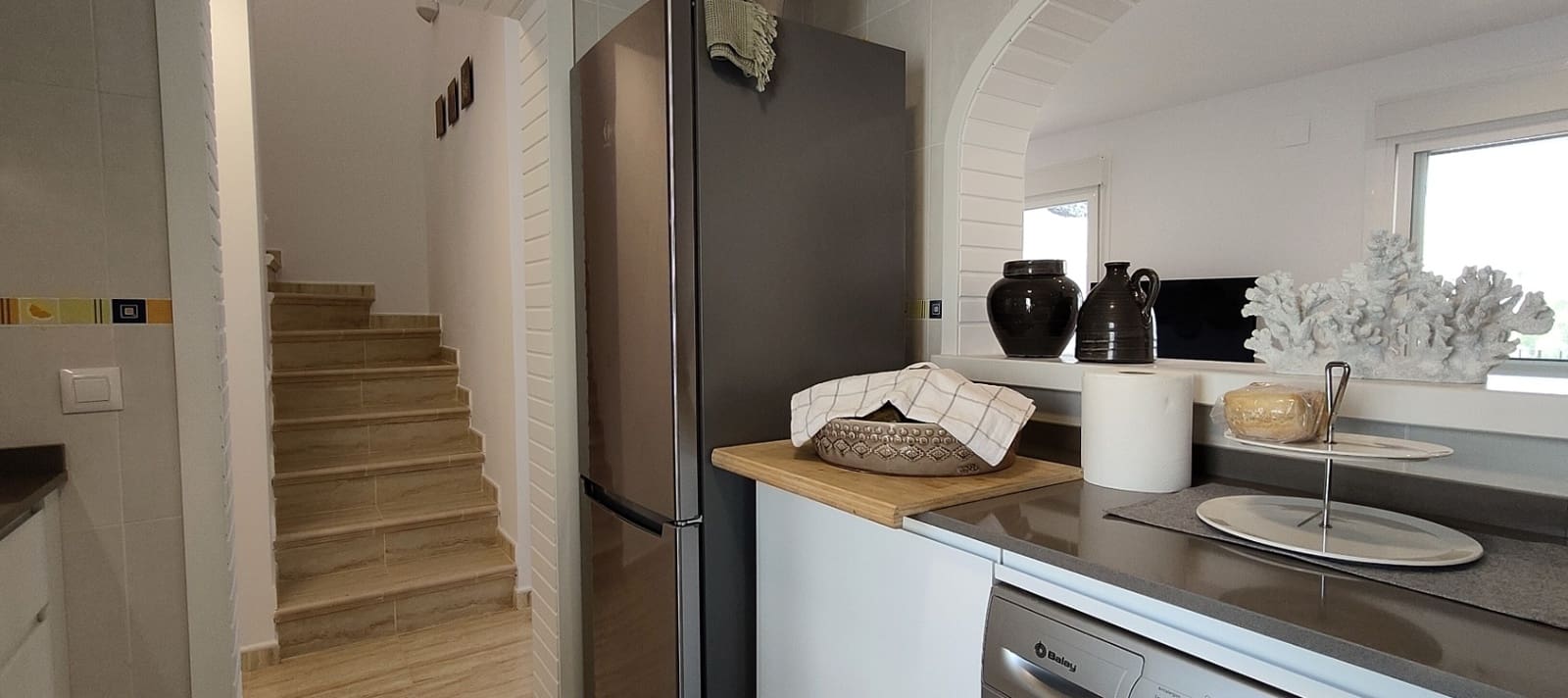 2 sypialnia Dom blizniak na sprzedaż w Calpe / Calp z basenem garażem - 395 000 € (Ref: 9029133)