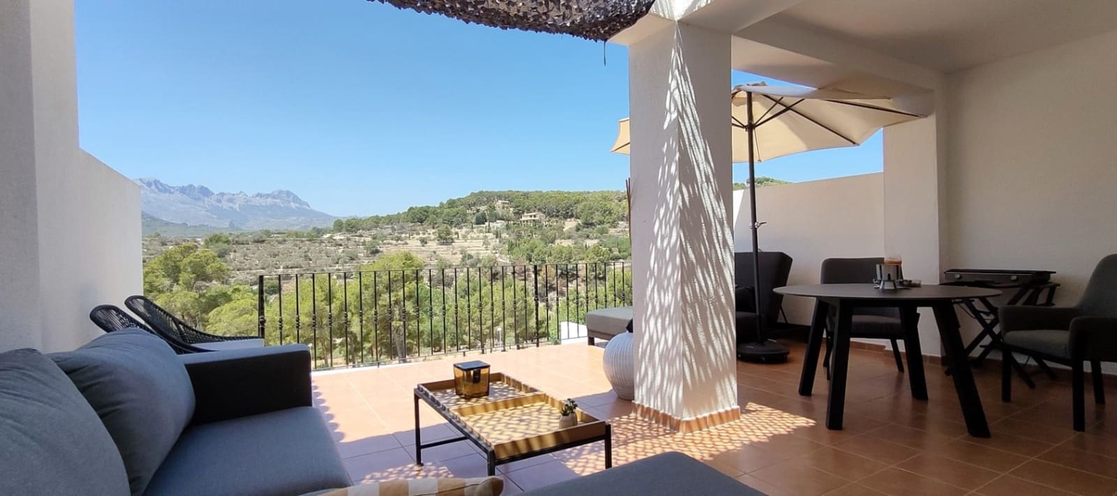 2 sypialnia Dom blizniak na sprzedaż w Calpe / Calp z basenem garażem - 395 000 € (Ref: 9029133)