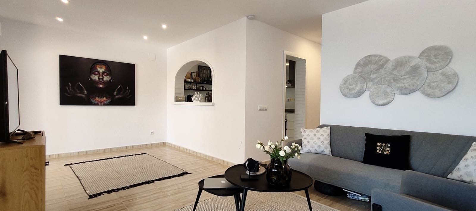 2 sypialnia Dom blizniak na sprzedaż w Calpe / Calp z basenem garażem - 395 000 € (Ref: 9029133)