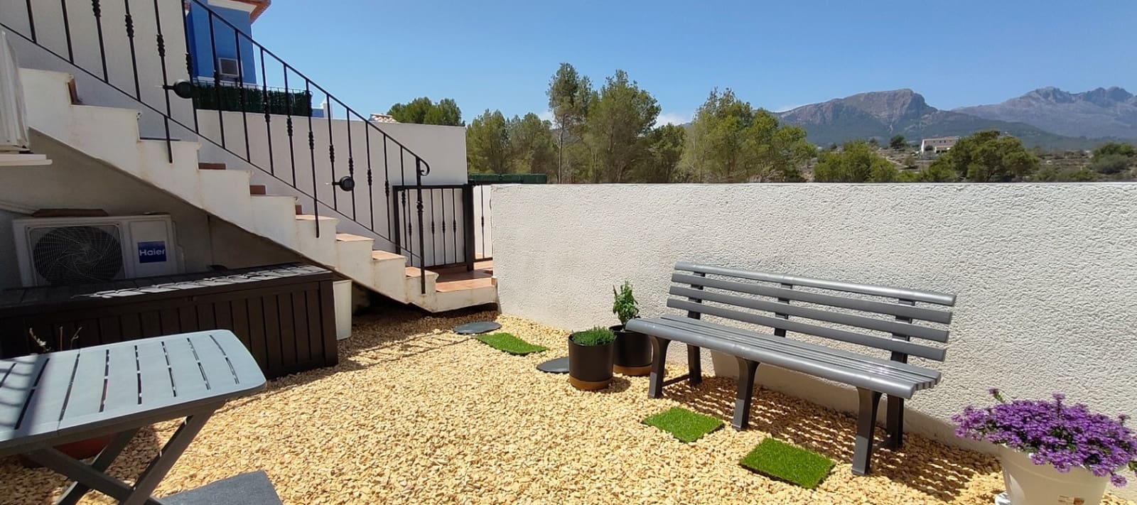 2 sypialnia Dom blizniak na sprzedaż w Calpe / Calp z basenem garażem - 395 000 € (Ref: 9029133)