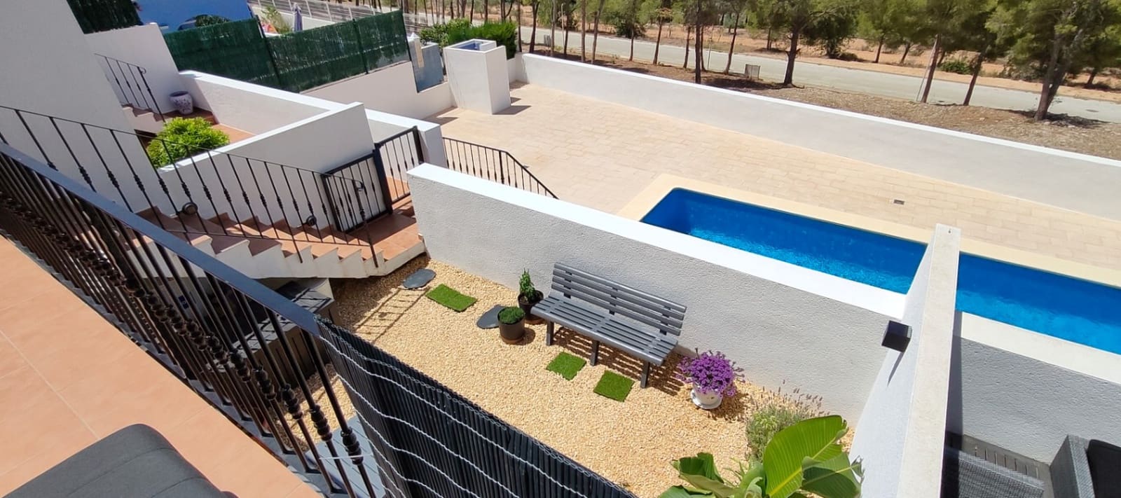 2 sypialnia Dom blizniak na sprzedaż w Calpe / Calp z basenem garażem - 395 000 € (Ref: 9029133)