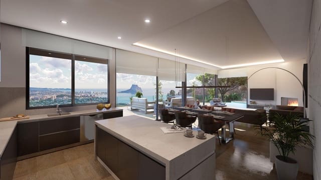 6 Zimmer Villa zu verkaufen in Calpe / Calp mit Pool - 2.000.000 € (Ref: 9165279)