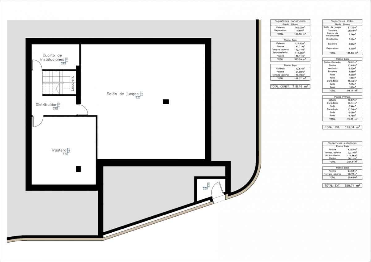 3 Zimmer Villa zu verkaufen in Benissa mit Pool - 1.495.000 € (Ref: 9165280)
