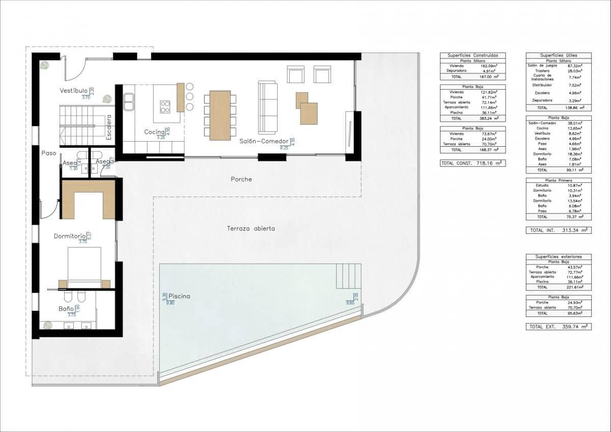 3 Zimmer Villa zu verkaufen in Benissa mit Pool - 1.495.000 € (Ref: 9165280)