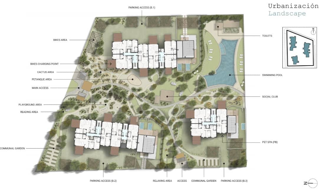 Apartamento de 3 habitaciones en Dénia en venta con piscina garaje - 395.000 € (Ref: 9211355)