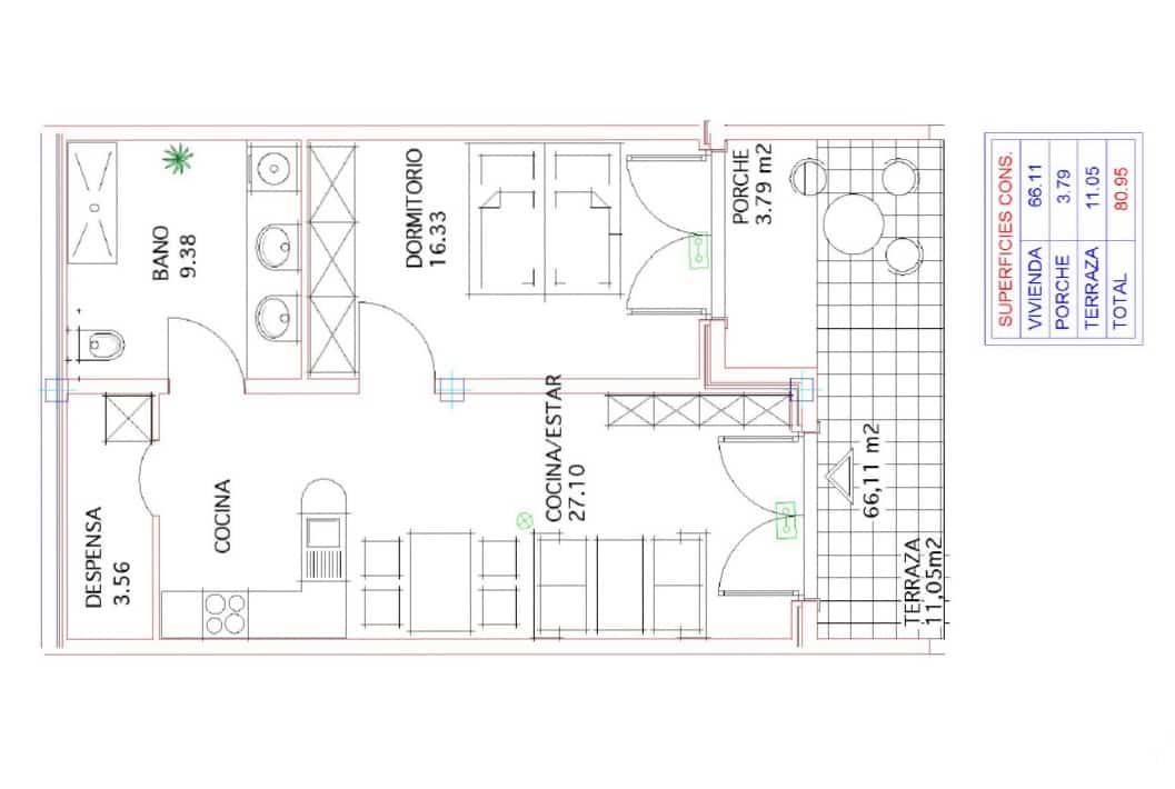 1 chambre Appartement à vendre à Benissa - 249 000 € (Ref: 9256468)