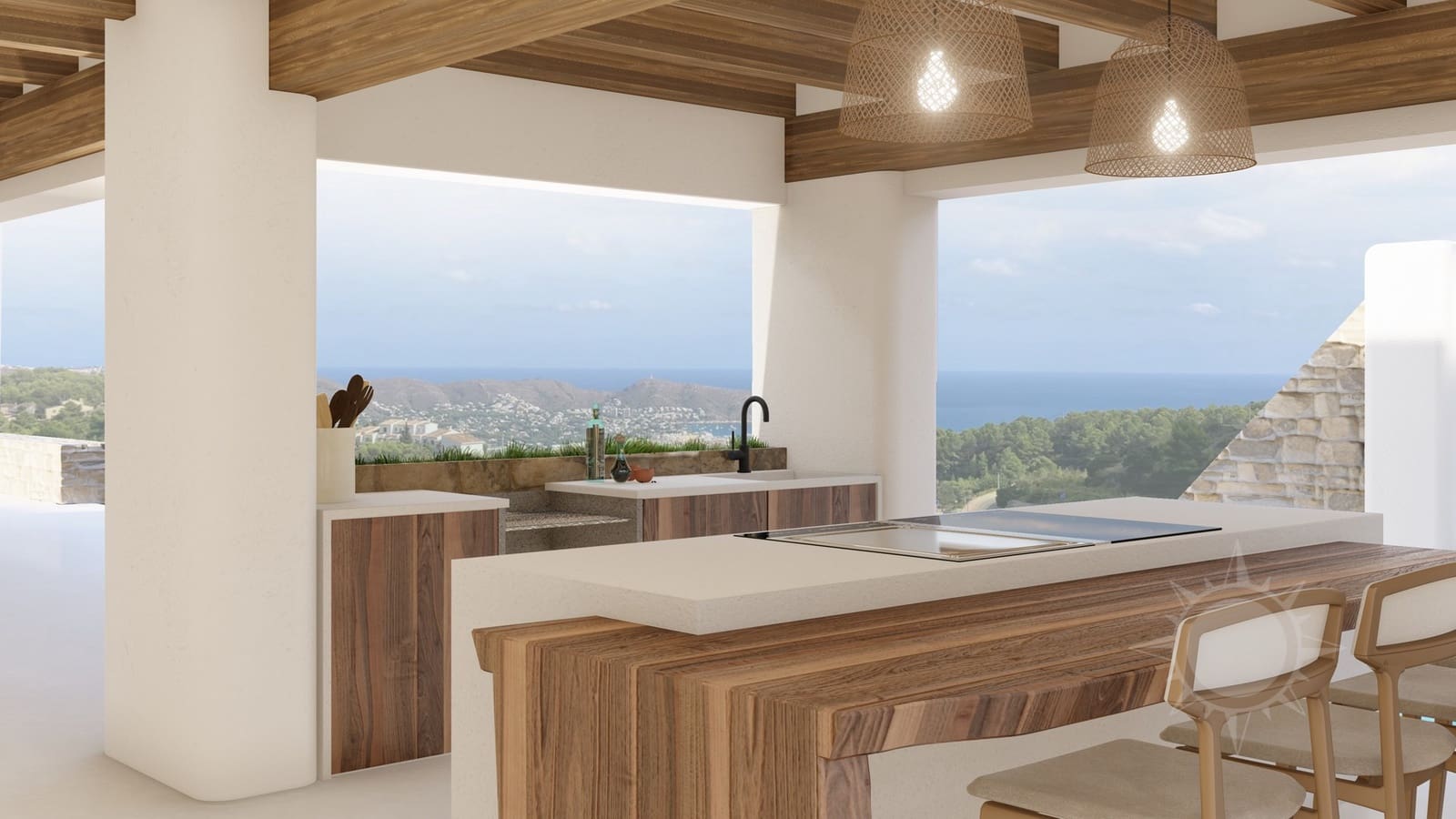 Chalet de 4 habitaciones en Moraira en venta con piscina - 2.300.000 € (Ref: 9256472)