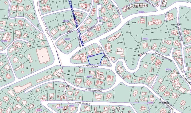 Bauplatz zu verkaufen in Moraira, Teulada-Moraira - 250.000 € (Ref: 9256491)