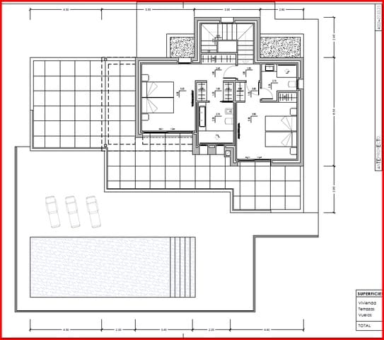 Chalet de 3 habitaciones en Calpe / Calp en venta con piscina - 975.000 € (Ref: 9256494)