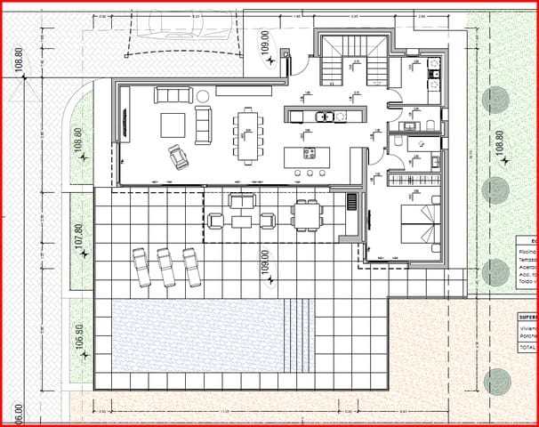 Chalet de 3 habitaciones en Calpe / Calp en venta con piscina - 975.000 € (Ref: 9256494)