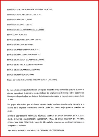 Chalet de 4 habitaciones en Calpe / Calp en venta con piscina - 1.750.000 € (Ref: 9256495)