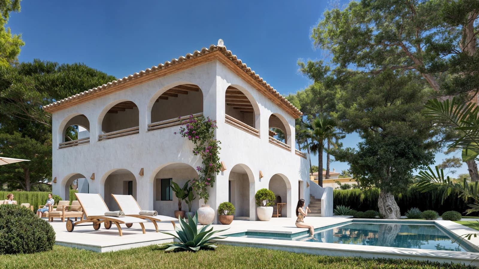 4 Zimmer Villa zu verkaufen in Moraira mit Pool - 1.600.000 € (Ref: 9256496)