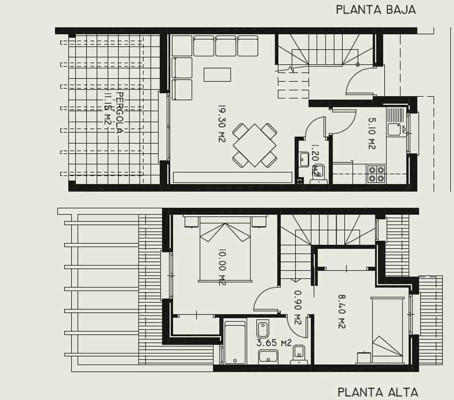 2 soverom Bungalow til salgs i Calpe / Calp - € 205 000 (Ref: 9256511)