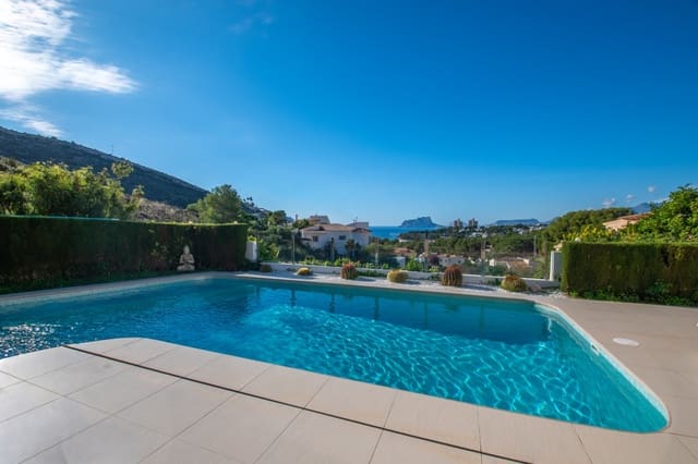 4 chambre Villa/Maison à vendre à Moraira, Teulada-Moraira avec piscine garage - 1 790 000 € (Ref: 9309237)
