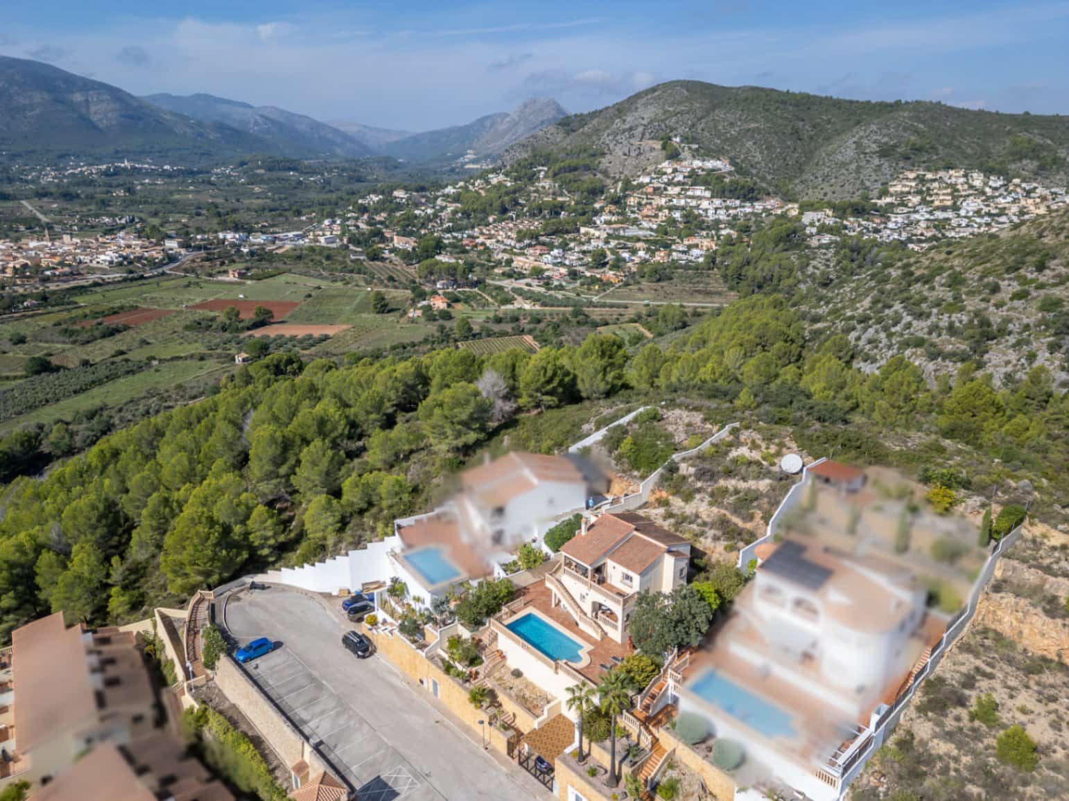 4 sypialnia Willa na sprzedaż w Jalon / Xalo z basenem garażem - 595 000 € (Ref: 9383938)