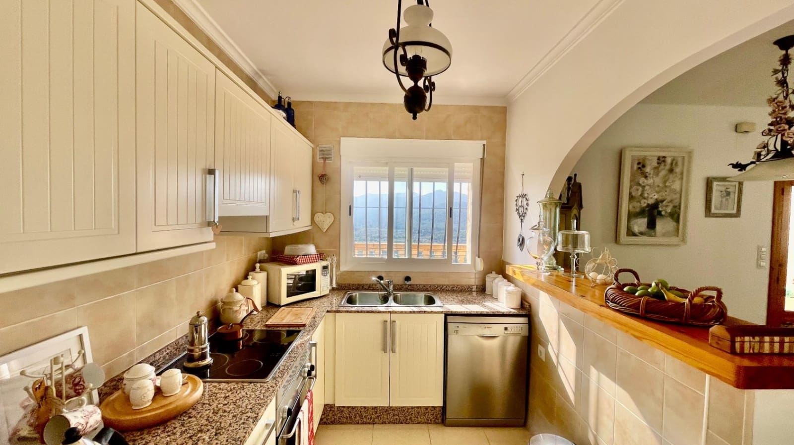 4 sypialnia Willa na sprzedaż w Jalon / Xalo z basenem garażem - 595 000 € (Ref: 9383938)