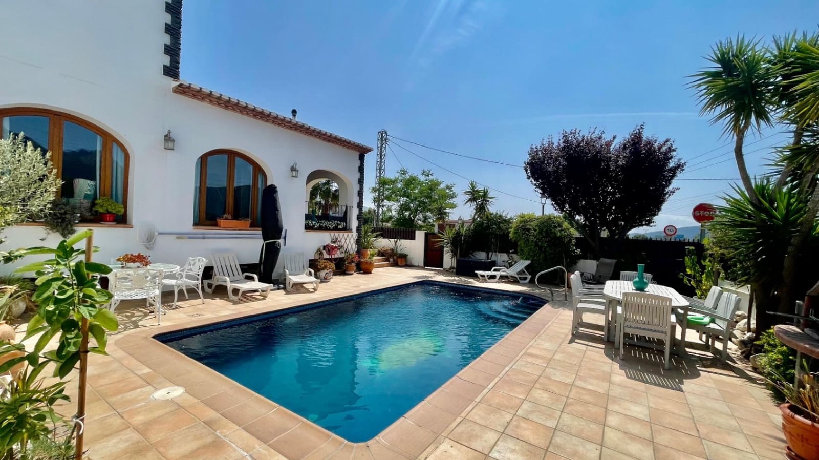 6 sypialnia Willa na sprzedaż w Alcalali / Alcanali z basenem garażem - 649 950 € (Ref: 9383946)