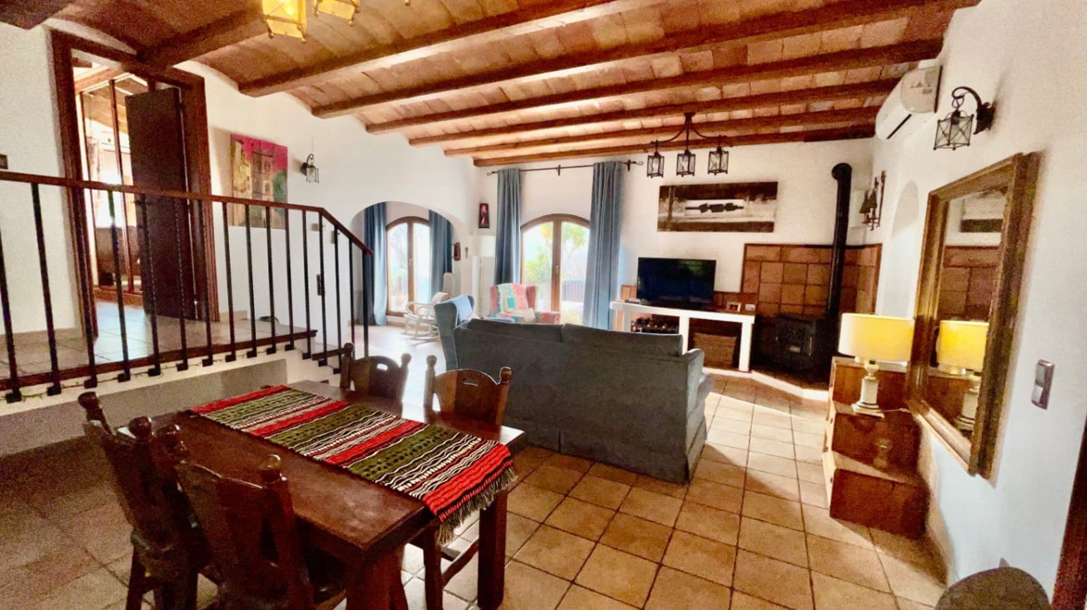 6 sypialnia Willa na sprzedaż w Alcalali / Alcanali z basenem garażem - 649 950 € (Ref: 9383946)