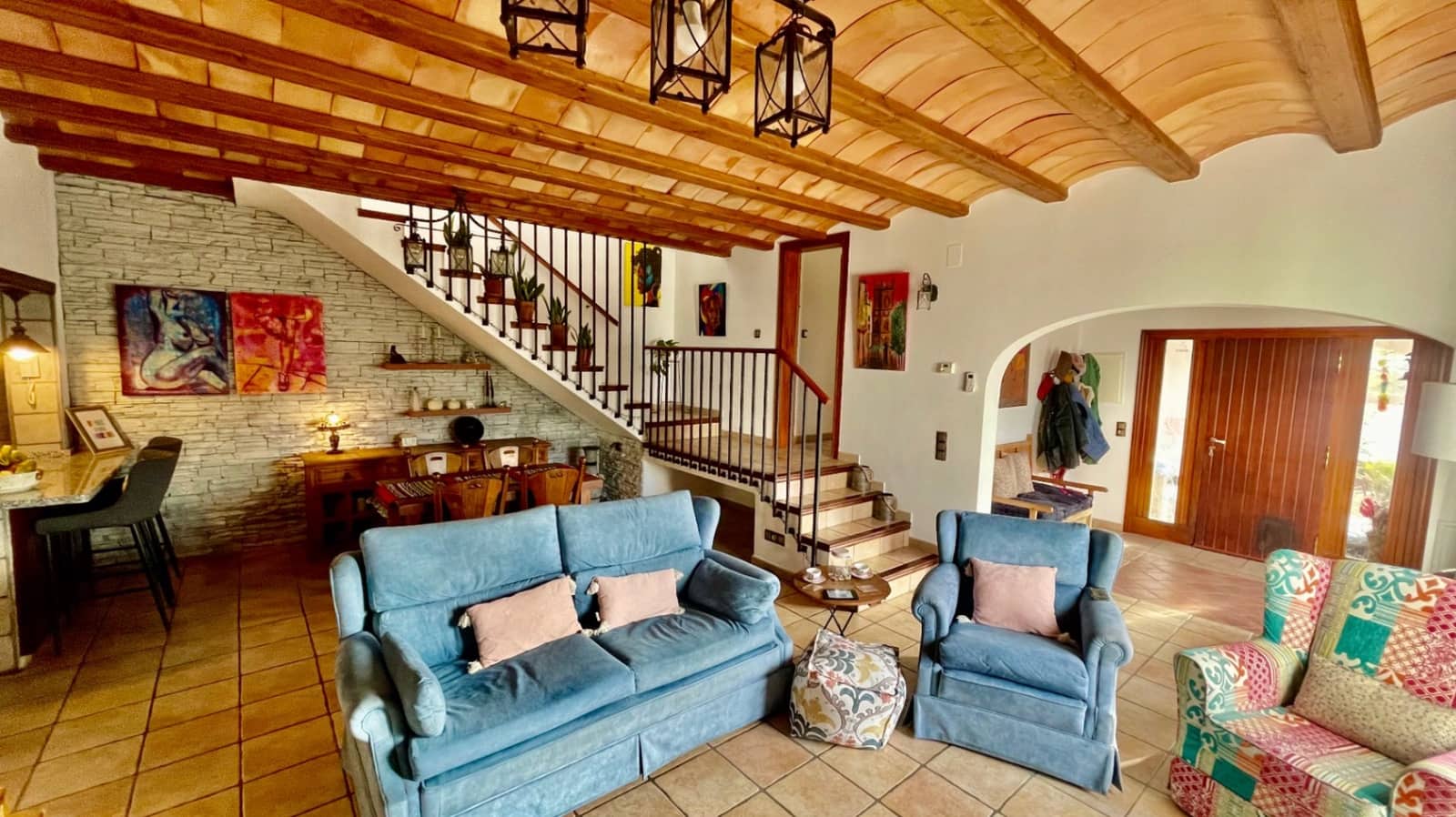 6 sypialnia Willa na sprzedaż w Alcalali / Alcanali z basenem garażem - 649 950 € (Ref: 9383946)