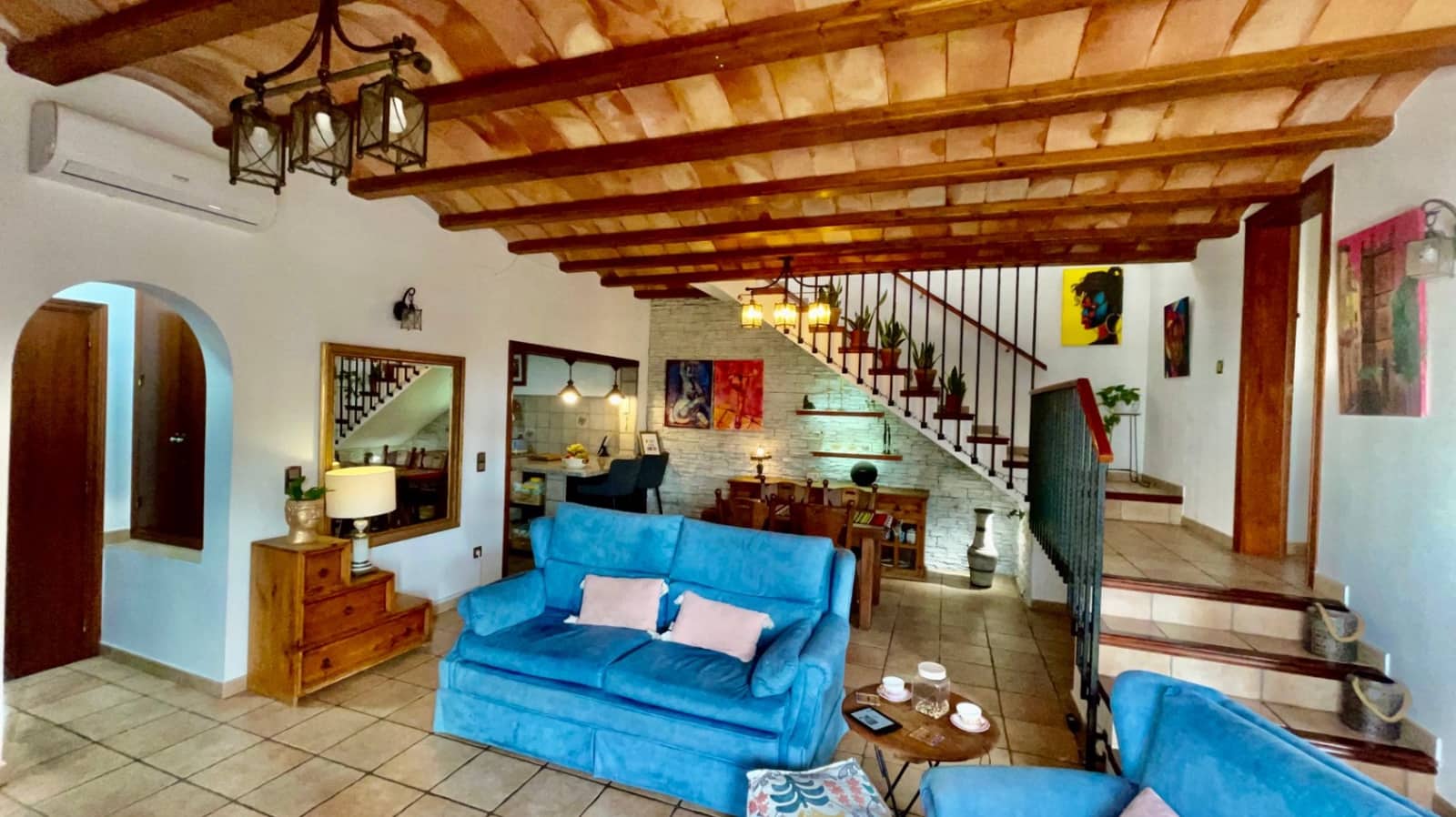 6 sypialnia Willa na sprzedaż w Alcalali / Alcanali z basenem garażem - 649 950 € (Ref: 9383946)