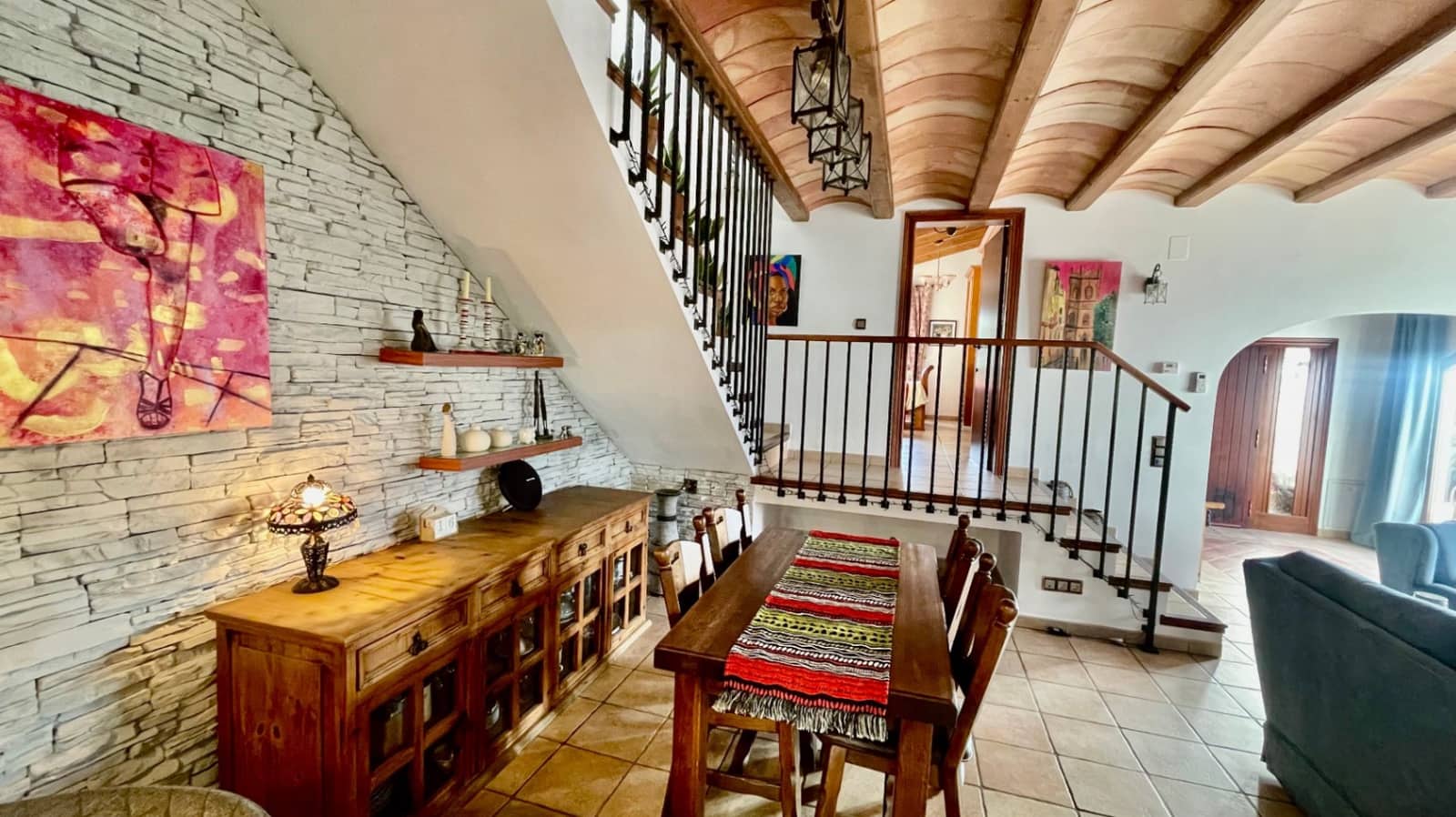 6 sypialnia Willa na sprzedaż w Alcalali / Alcanali z basenem garażem - 649 950 € (Ref: 9383946)