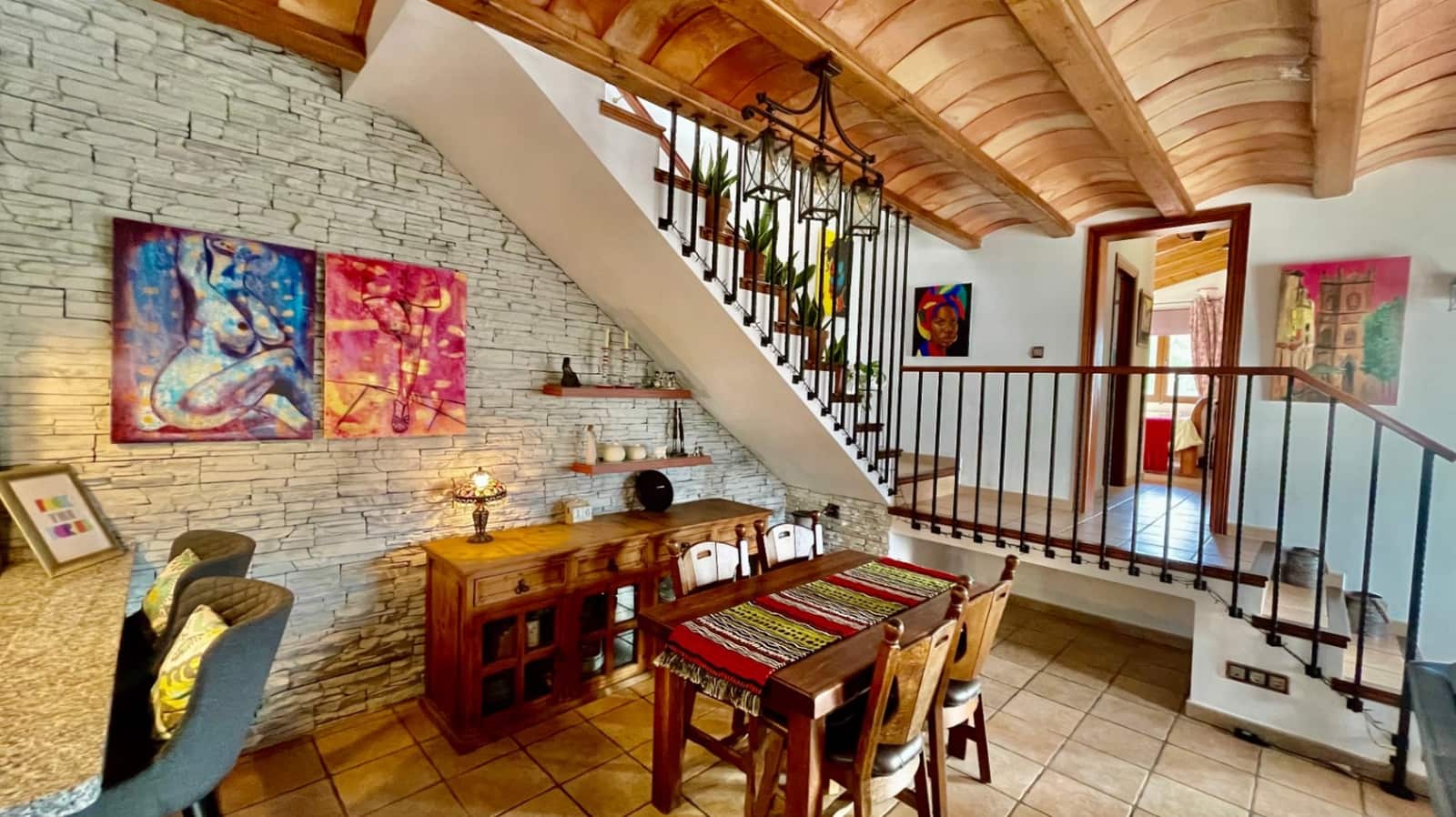 6 sypialnia Willa na sprzedaż w Alcalali / Alcanali z basenem garażem - 649 950 € (Ref: 9383946)