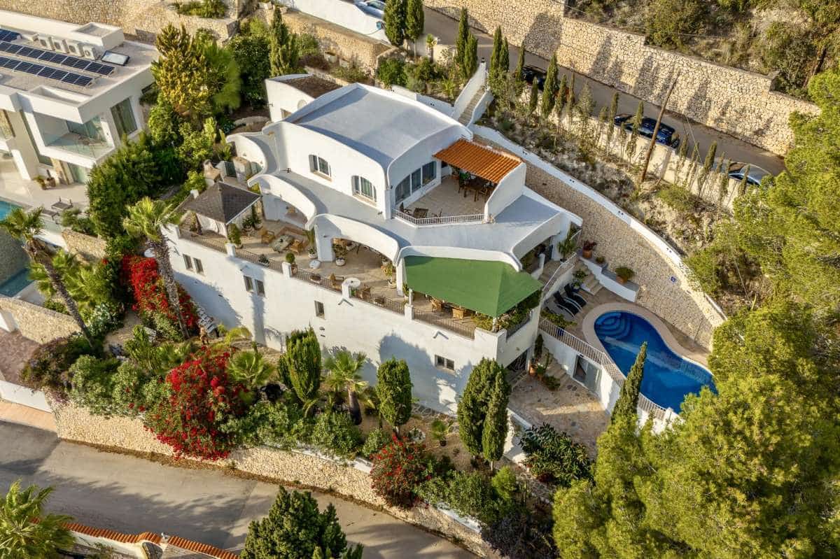 6 makuuhuone Huvila myytävänä paikassa Benissa mukana uima-altaan - 1 600 000 € (Ref: 9412870)