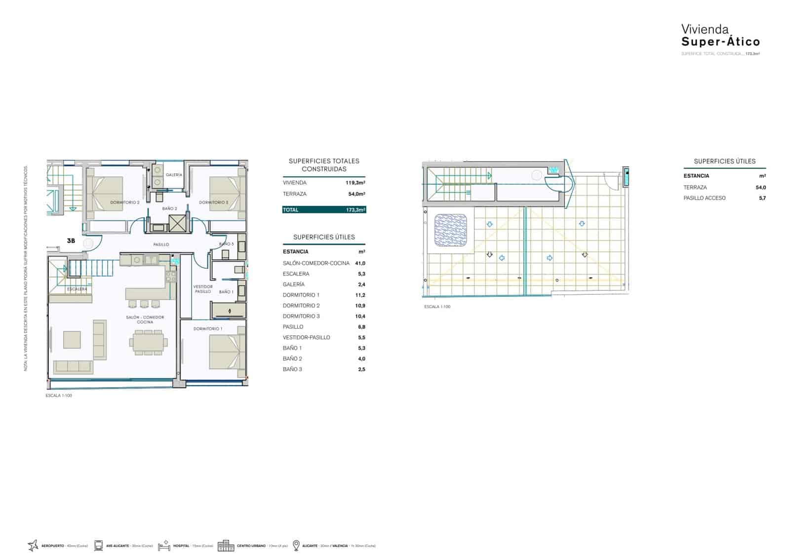 3 slaapkamer Penthouse te koop in La Villajoyosa / Vila Joiosa met zwembad - € 1.550.000 (Ref: 9427978)