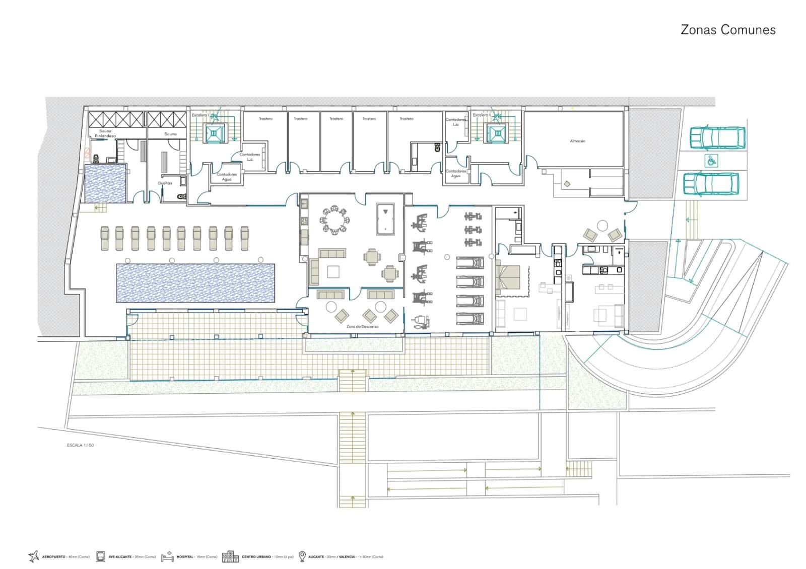 3 slaapkamer Penthouse te koop in La Villajoyosa / Vila Joiosa met zwembad - € 1.550.000 (Ref: 9427978)