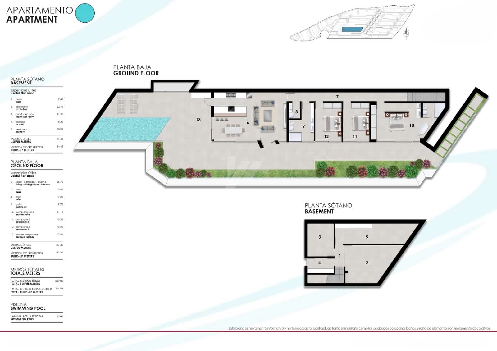 3 soveværelse Lejlighed til salg i Altea med swimmingpool garage - € 1.200.000 (Ref: 9427989)