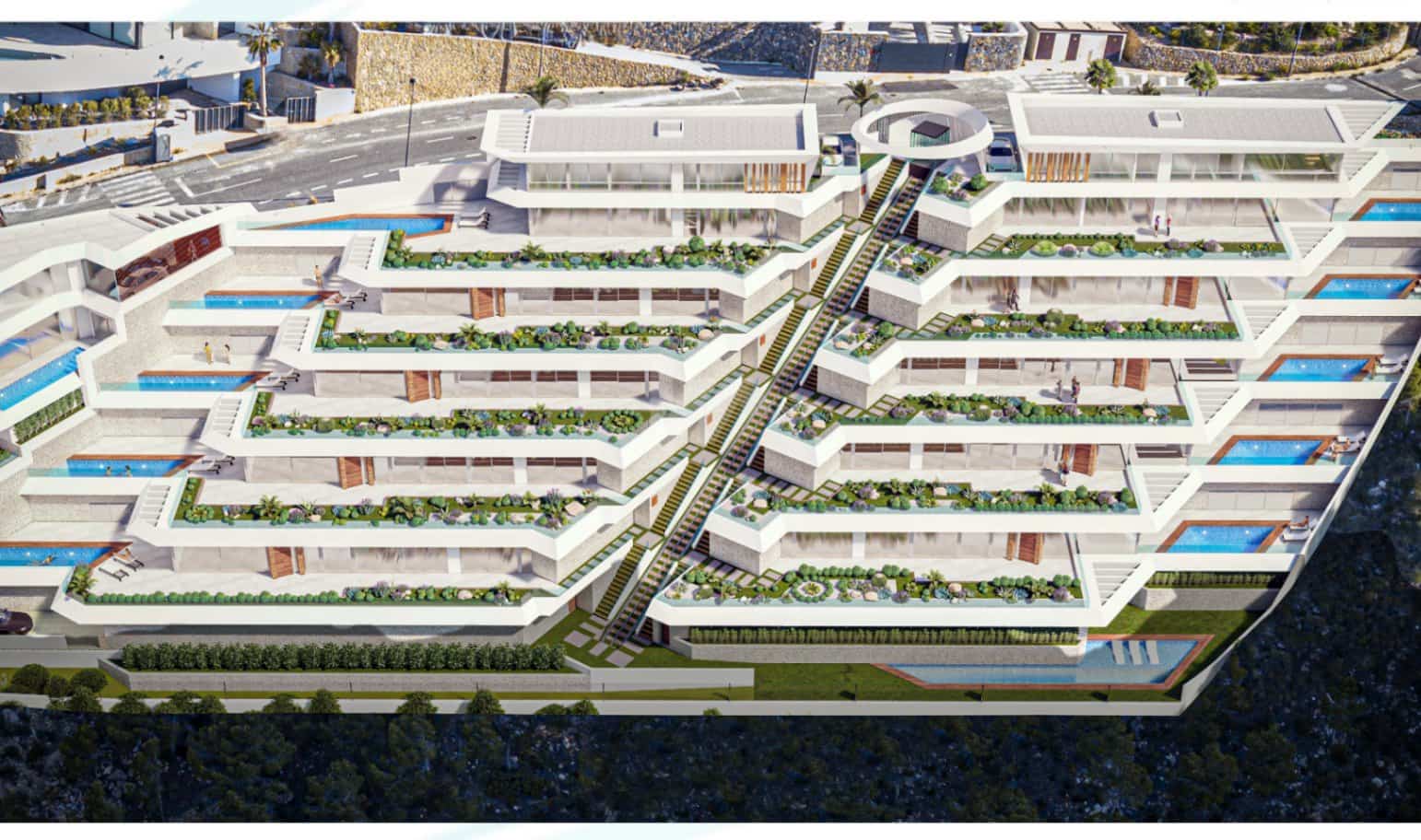 3 soveværelse Penthouse til salg i Altea med swimmingpool garage - € 2.150.000 (Ref: 9427991)