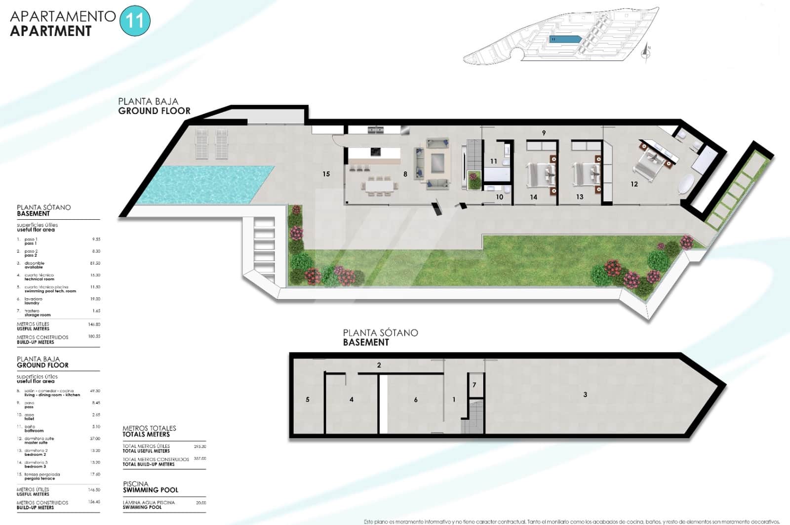 3 soveværelse Penthouse til salg i Altea med swimmingpool garage - € 2.150.000 (Ref: 9427991)
