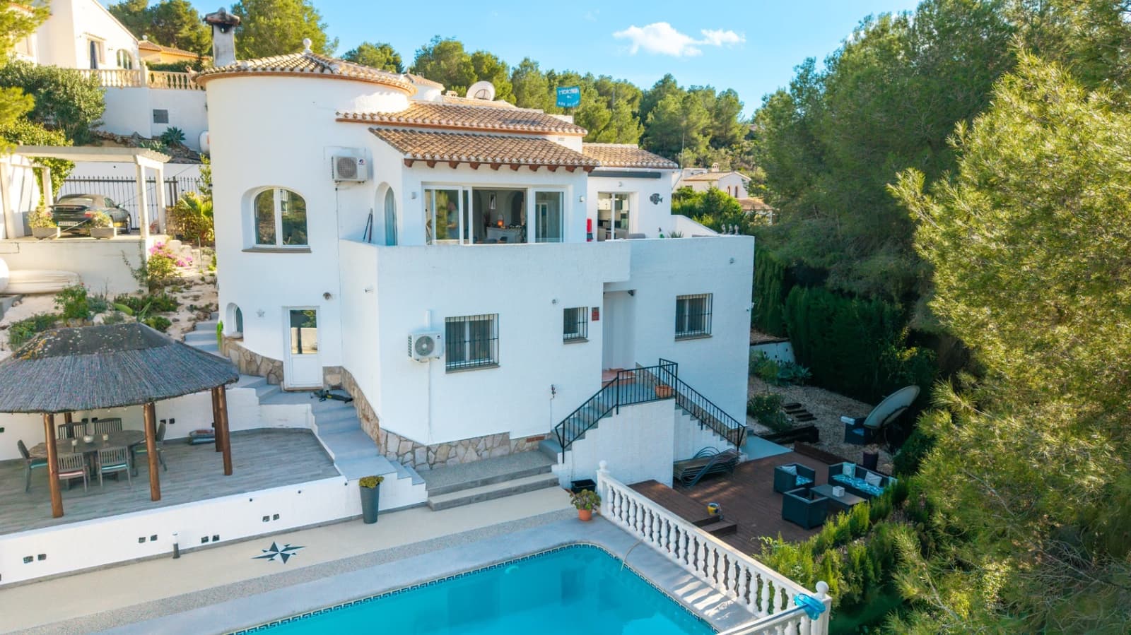 4 makuuhuone Huvila myytävänä paikassa Javea / Xabia mukana uima-altaan - 680 000 € (Ref: 9444614)
