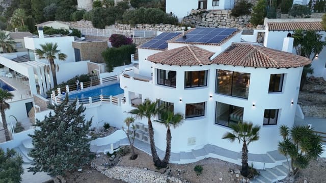 5 chambre Villa/Maison à vendre à Cumbre del Sol, Benitachell / Benitatxell avec piscine garage - 1 700 000 € (Ref: 9528424)