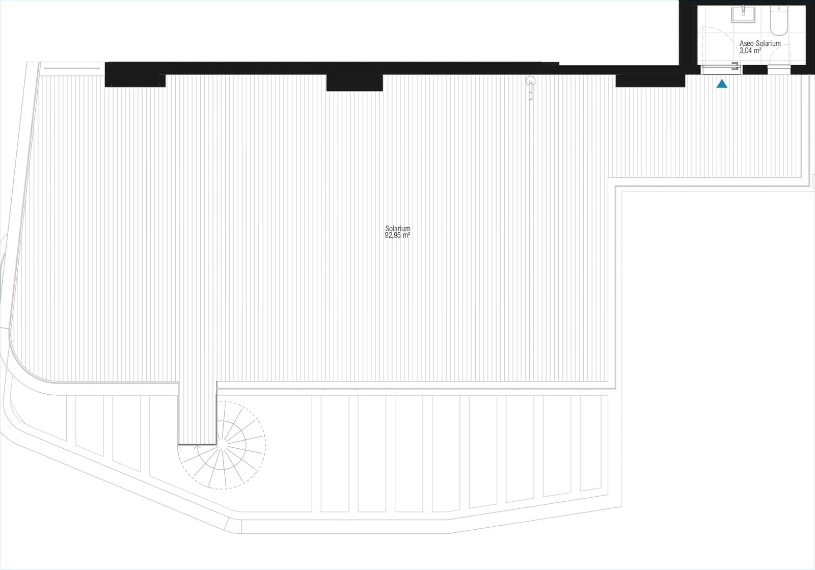 2 chambre Penthouse à vendre à La Villajoyosa / Vila Joiosa avec piscine garage - 655 000 € (Ref: 9547042)