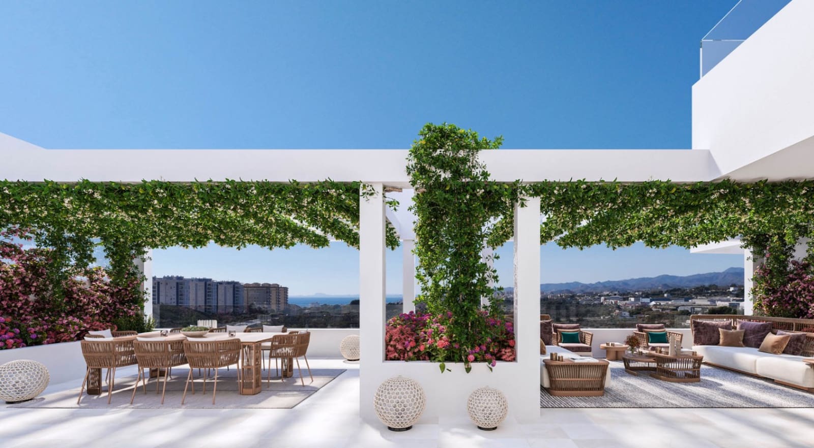 2 chambre Penthouse à vendre à La Villajoyosa / Vila Joiosa avec piscine garage - 655 000 € (Ref: 9547042)